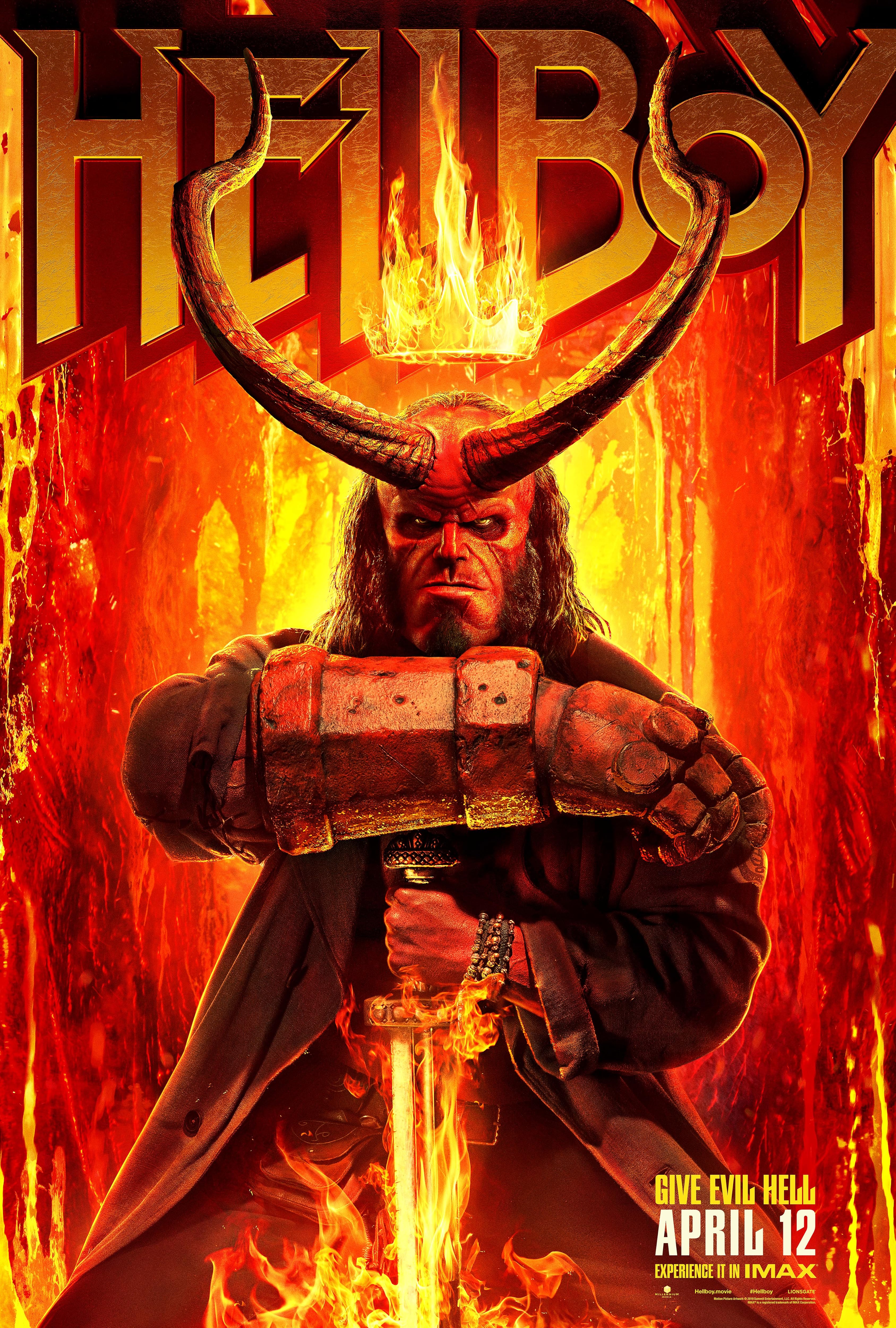 Hellboy film poster